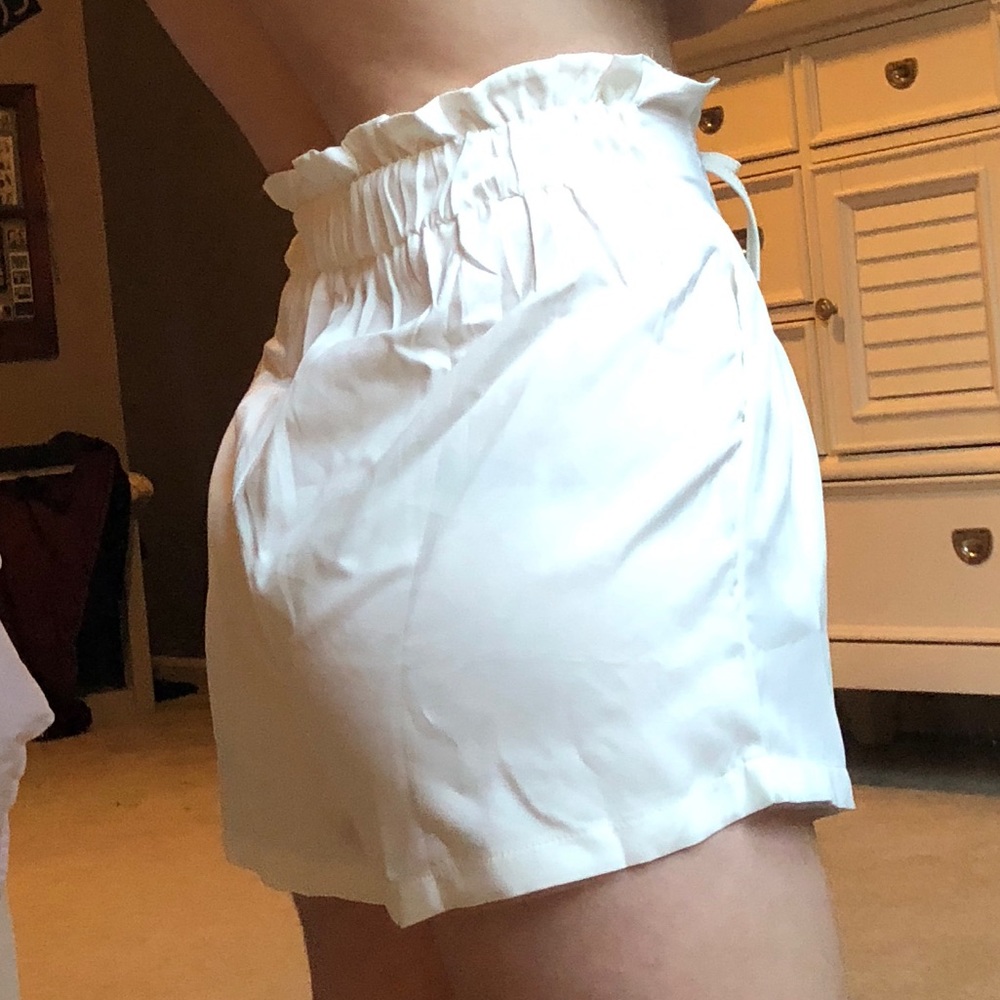 White shorts